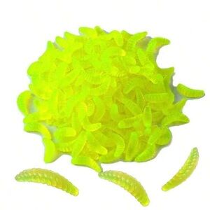 💎$2💎 12 Pack Fishing Lures Lifelike Artificial Worm Bait Freshwater & Saltwater